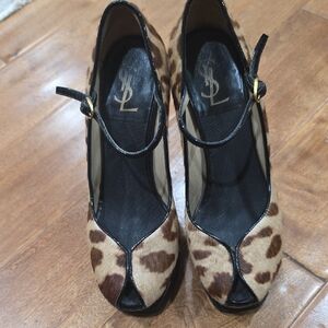 Leopard Print Women's Shoes ysl